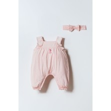 U.s. Polo Assn. Kız Bebek Pembe Tulum