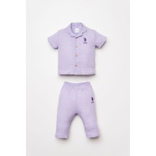 U.S. POLO ASSN U.s Polo Assn. Kız Bebek Mor Takım