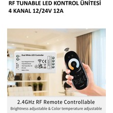 Lekoled Rf Tunable LED Kontrol Ünitesi 4 Kanal 12/24V 12A