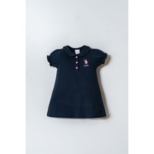 U.s. Polo Assn. Kız Bebek Lacivert Elbise