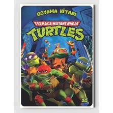 ZNC Ninja Turtles Boyama Kitabı (20 Tam Sayfa)