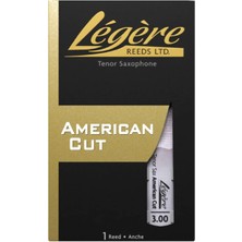 Saksofon Kamış -Tek Synthetic Legere American Cut No.3.0 Tenor