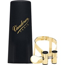 Saksofon Ligatür&kapak Vandoren M/o Gold Plated Plastik Kapaklı Alto