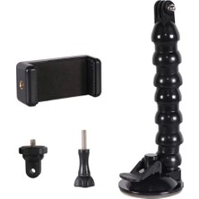 Pratik Akrobat Vantuzlu Teleskobik Telefon Tutucu ( Lisinya )