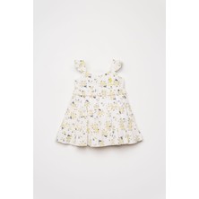 U.s. Polo Assn. Kız Bebek Sarı Elbise