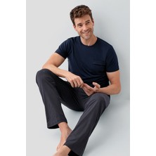 Arnetta Erkek Lacivert Pijama Takım AR3690-S-V1