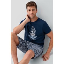 Rolypoly Erkek Lacivert Bermuda Takım