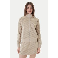 Guess Maya 4g Tam Fermuarlı Kadın Çok Renkli Sweatshirt V6RQ08K2042-FNN0