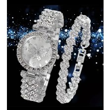 Kadın Saati Mscxdk Şelale Işıltıları Koleksiyonu Doğanın Coşkusu Bileğinizde! Bir Şelalenin Ihtişamı