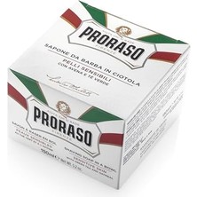 Storemax Proraso Tıraş Sabunu - Yeşil Çay ve Yulaf Özlü, 150 ml