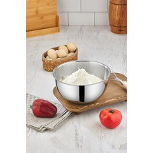 Akdeniz Home Premium Paslanmaz Çelik Mutfak Hazırlık ve Karıştırma Kasesi Serisi