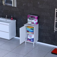 modilayn Söke Raflı Çok Amaçlı Kapaklı Düzenleyici Dolap