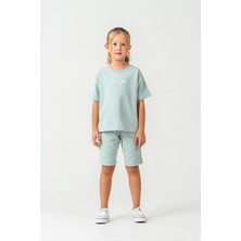 Rolypoly Kız Çocuk Yeşil Bermuda Takım