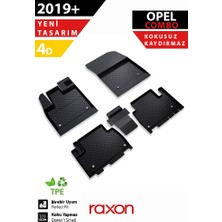 Raxon Opel Combo Combi 2019+ Plus Serisi 4d Paspas Siyah – Tam Uyumlu
