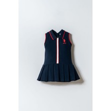 U.s. Polo Assn. Kız Bebek Lacivert Elbise