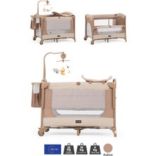 Pierre Cardin Luna Anne Yanı Park Yatak ve Oyun Parkı 60X100 Kahve