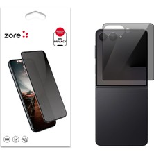 One Depot Only For Quality Life Samsung Z Flip 7 Uyumlu New 5d Privacy Temperli Ekran Koruyucu