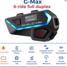 Zerzembe Gearelec G-Max Moto Interkom Kulaklık,