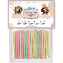 Jooys Renkli Munchy Çubuk Köpek Ödül Kemiği 100'LÜ