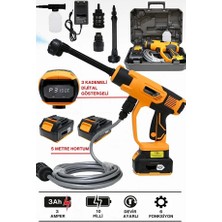 Optivex Dijital Göstergeli 3 Kademeli Şarjlı Araç Yıkama Makinesi