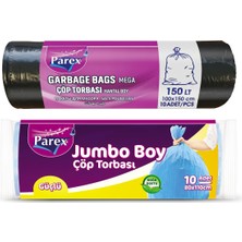 Parex Çöp Torbası Hantal Boy ve Jumbo Boy Ikili Paket