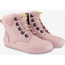 Hopfrög Furry Boots Pembe Lotus Barefoot Çocuk Botu