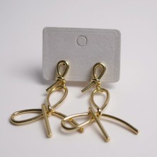 Turuncu House Çelik Fiyonk Küpe