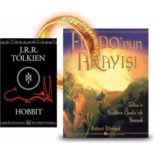 2 Kitap Set - Tolkien Hobbit & Frodo'nun Arayışı: Yüzüklerin Efendisi'nde Yaşamak