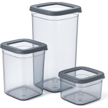 Storemax Life Tower Premium 12’li Saklama Kabı Seti – 3 Farklı Boy, Dikey Tasarım, Kilitli Kapak, Bpa Içermez