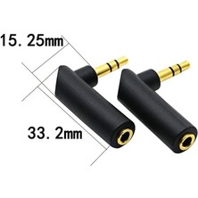 Storemax Doksan Derece Stereo Çevirici Doksan Derece Aux Çevirici 90 Derece Aux Çevirici 90 Derece Stereo Çevirici