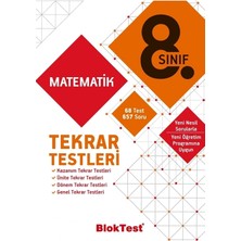 Storemax Yayınları 8. Sınıf Lgs Matematik Tekrar Testleri 2021-2022