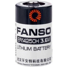 Fanso ER14250 1/2AA Size  3.6V Li-Socı2 Lithium Pil