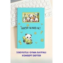Storemax Sevimli Temalı 3D Katmanlı Oyma Defter A5 Orta Boy 20,8X14 cm | 120 Yaprak Sert Kapak Konsept Defter | Yaratıcı 3D Kapaklı Ajanda, Günlük ve Hediye Defteri