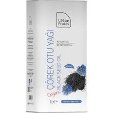 Storemax Las Frutas Organik Çörek Otu Yağı 1 L –%100 Soğuk Sıkım & Sertifikalı | Katkısız, Doğal ve Saf Yağ