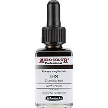 Storemax Aero Professional Akrilik Mürekkebi 28 ml 606 Dark Brown