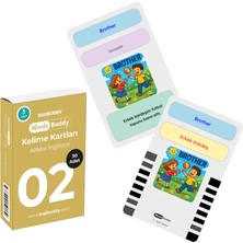 Bigibuddy Wordsbuddy Alfabe Ingilizce – Akıllı Harf ve Kelime Öğrenme Kart Seti