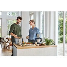 Storemax Lono Iki Bölmeli 7 Isı Ayarlı Çelik Ekmek Kızartma Makinesi