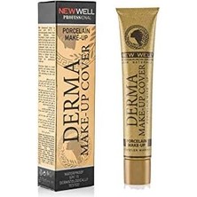 Storemax New Well Derma Make-Up Cover Foundation - Gold 1 Paket (1 x 50 G)