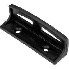 Storemax Pvc ve Alüminyum Sineklik Tutamağı Siyah Plastik D Kol Kulp 2 Adet 65MM