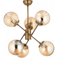 Avonni AV-7013-403-6E Eskitme Kaplama Modern Avize E27 Metal Cam 45 cm