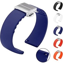 Storemax Mahza Erkekler Için Izle Bantları Yumuşak Silikon Hızlı Bırakma Watchband Toka Bilezik Bant Kayış Aksesuarları