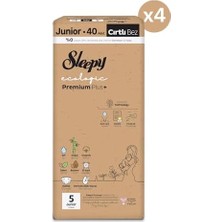 Storemax Sleepy Ecologic Premium Plus Efsane Paket Bebek Bezi 5 Numara Junior 160 Adet