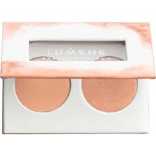 Storemax Lumene Bright Eyes Eyeshadow Duo Aydinlatici Ikili Far Weightless Beije