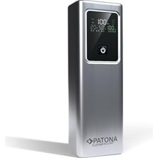 Storemax Patona 4237 Platinum 100W Powerbank, 20000MAH Taşınabilir Şarj Cihazı, Pd3.0 Hızlı Şarj, 2 Usb-C ve 1 Usb-A Portlu, LCD Ekranlı