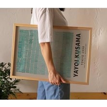 Storemax Yayoi Kusama Çerçevesiz Poster, Modern Dekoratif Çerçevesiz Poster, Tablo, Yayoikusama-3, 30 x 40