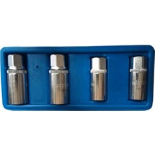 Storemax 26155 Bozuk Civata Sökme Seti, 1/2 Inç, 4 Parça
