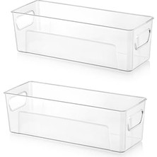 Storemax 1 Adet Şefaf Akrilik Buzdolabı ve Mutfaklar Için, Içeçek ve Gıda Düzenleyici Organizer