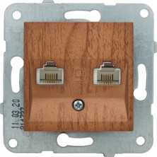 Storemax Ceviz Ikili Nümeris Cat3 Vakumlu Paket