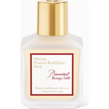 Maison Francis Kurkdjian Baccarat Rouge 540 Saç Spreyi 70 Ml, Hafif & Kalıcı Koku