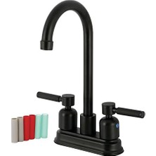 Storemax KB8490DKL Bar Musluk, Mat Siyah, 11,56 x 9,31 x 4,75